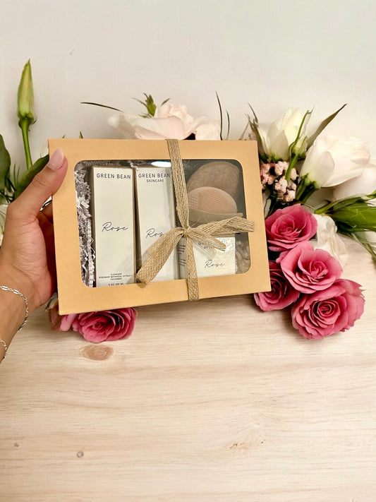 DELICATE SKIN PAMPERING - ROSE KIT